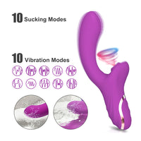Ganeve - Air Pulsating Vibrating G-spot Clit Stimulator