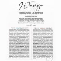 JO 2 to Tango Couples Pleasure Kit Warming & Cooling Lube